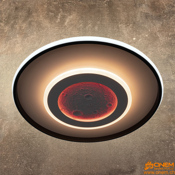 monddlampe-rot